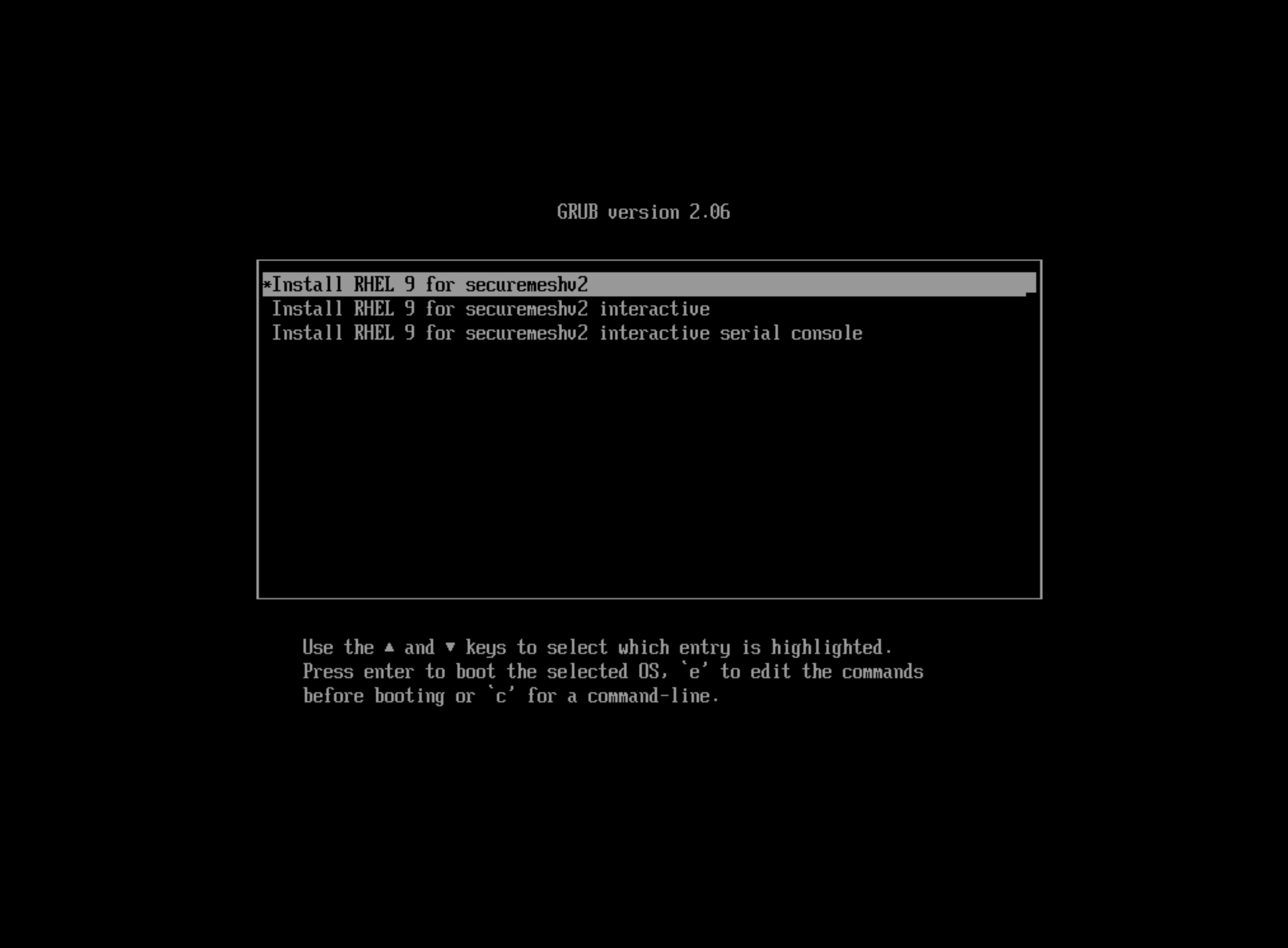 Figure: Recommended Option