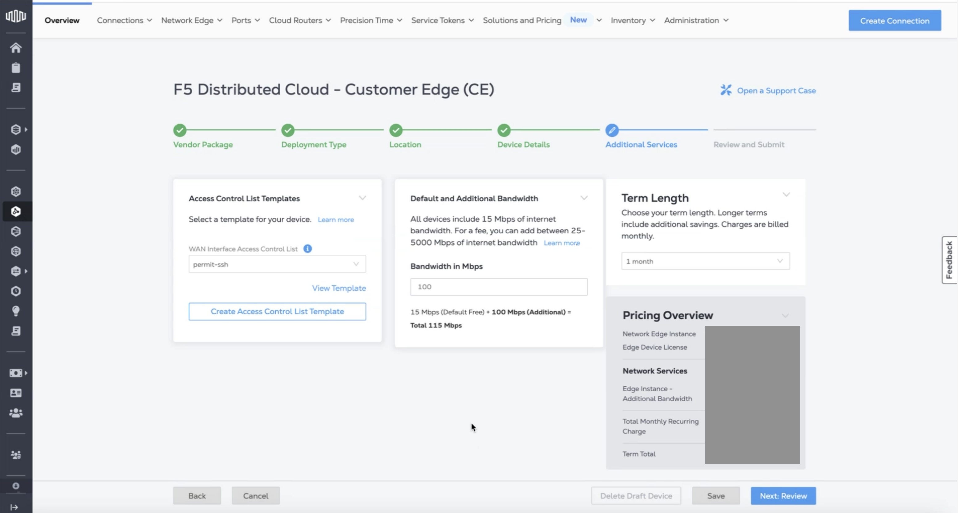 Figure: Additional Bandwidth