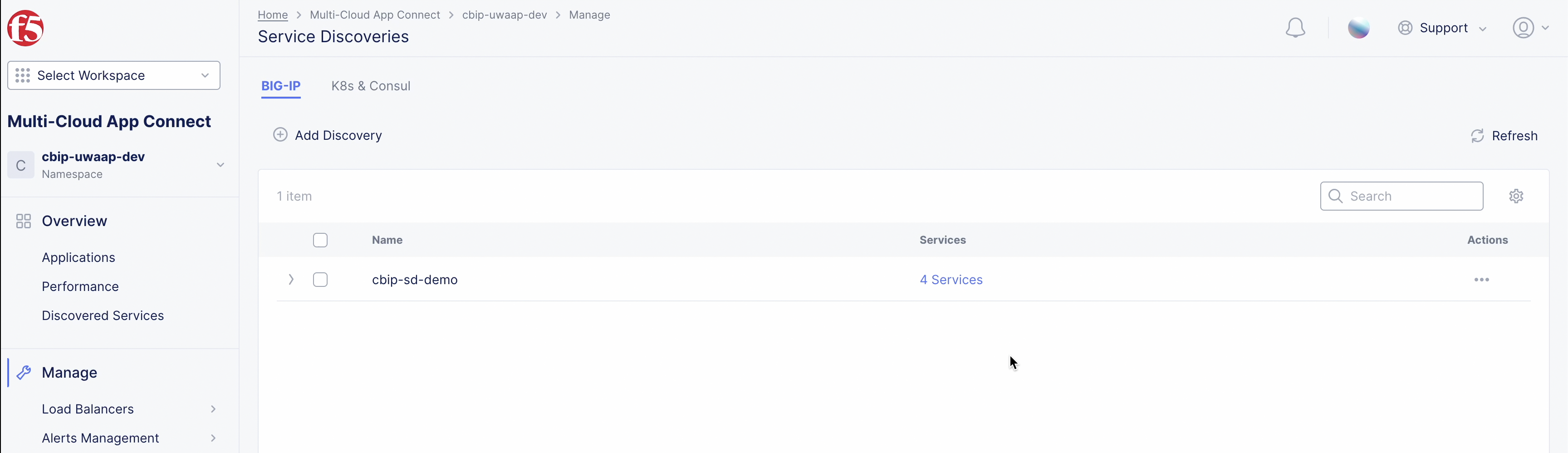 Figure: SD Object Configured