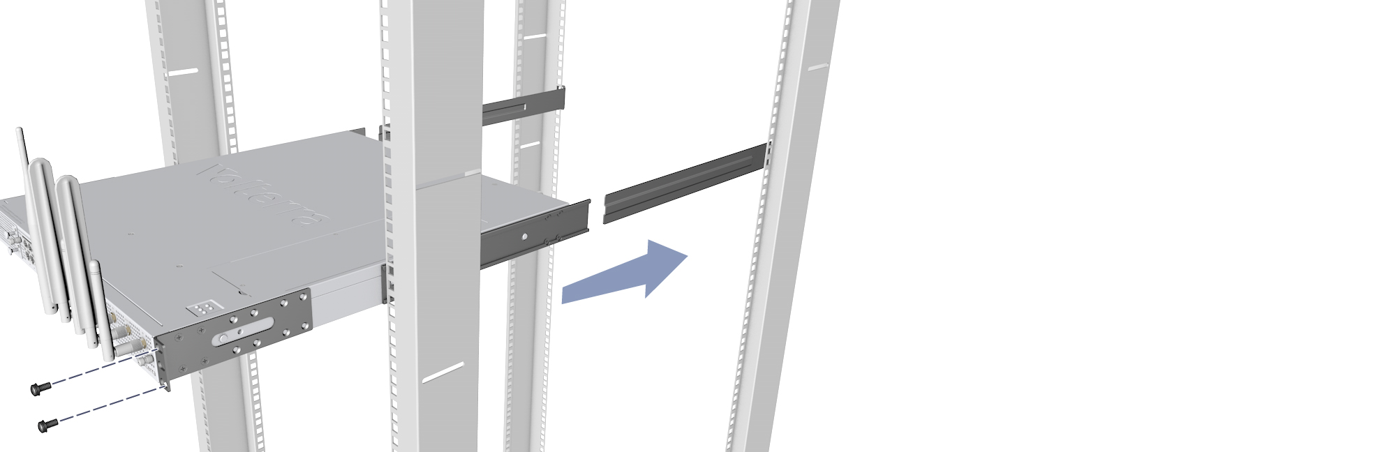 Figure: Sliding ISV Rack Mount